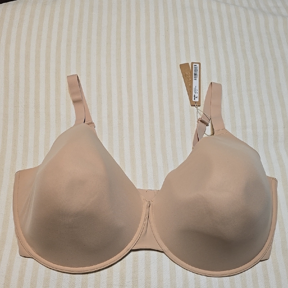 SKIMS Fits Everybody T-shirt Demi Bra Size:44H Mica